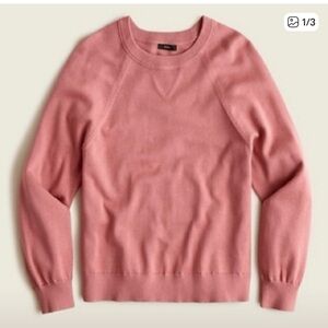 J. Crew Rose Cashmere Blend Sweater